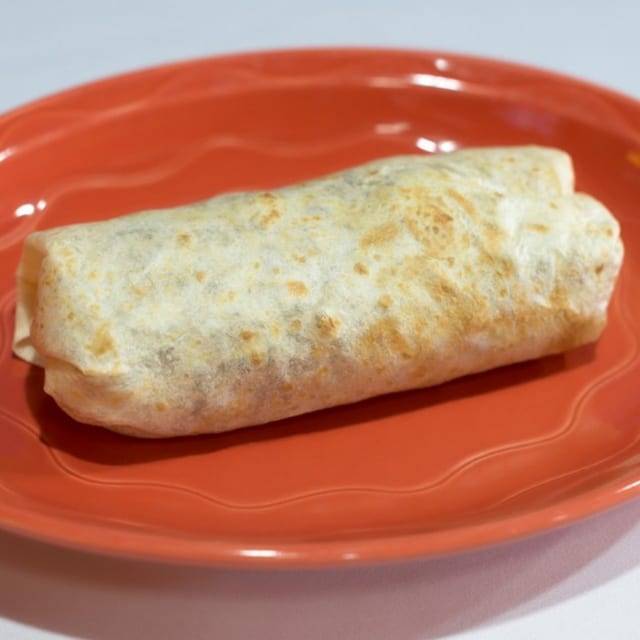 Chicken burrito.