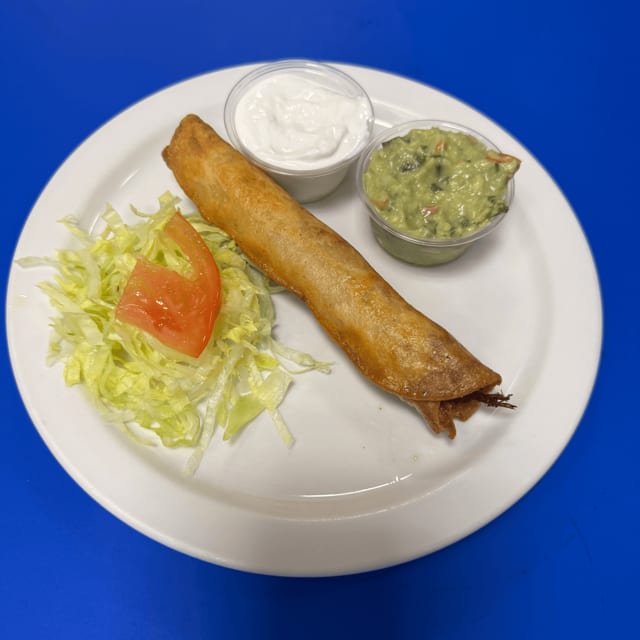 1 chicken flauta.