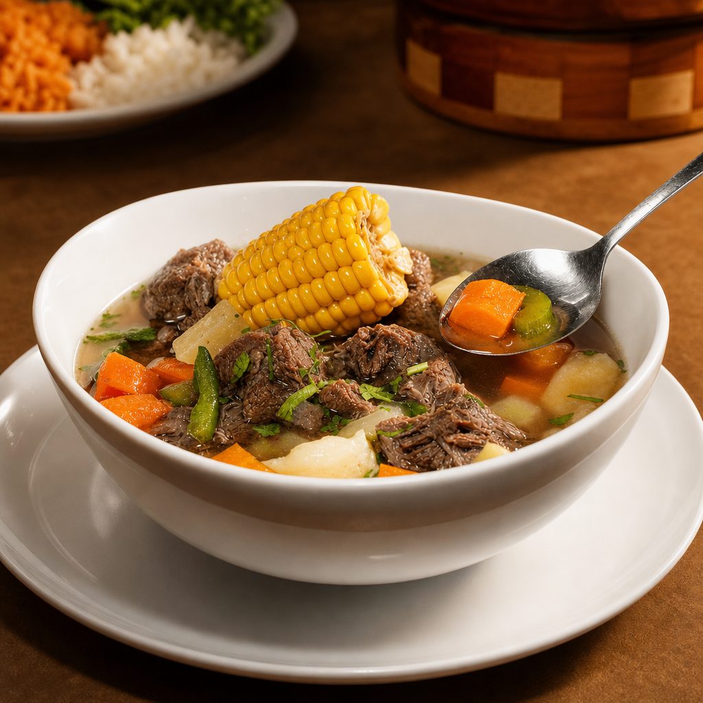 Caldo de Res.