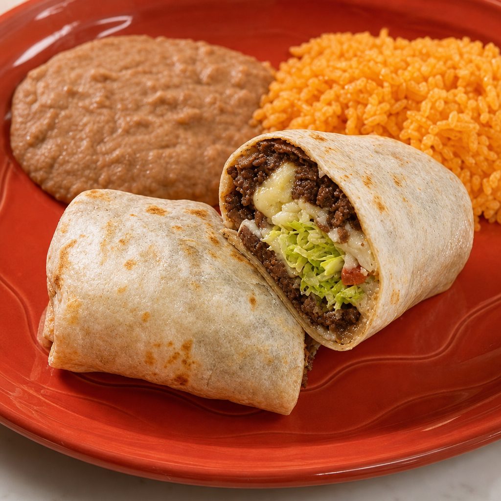 Burrito dinner.
