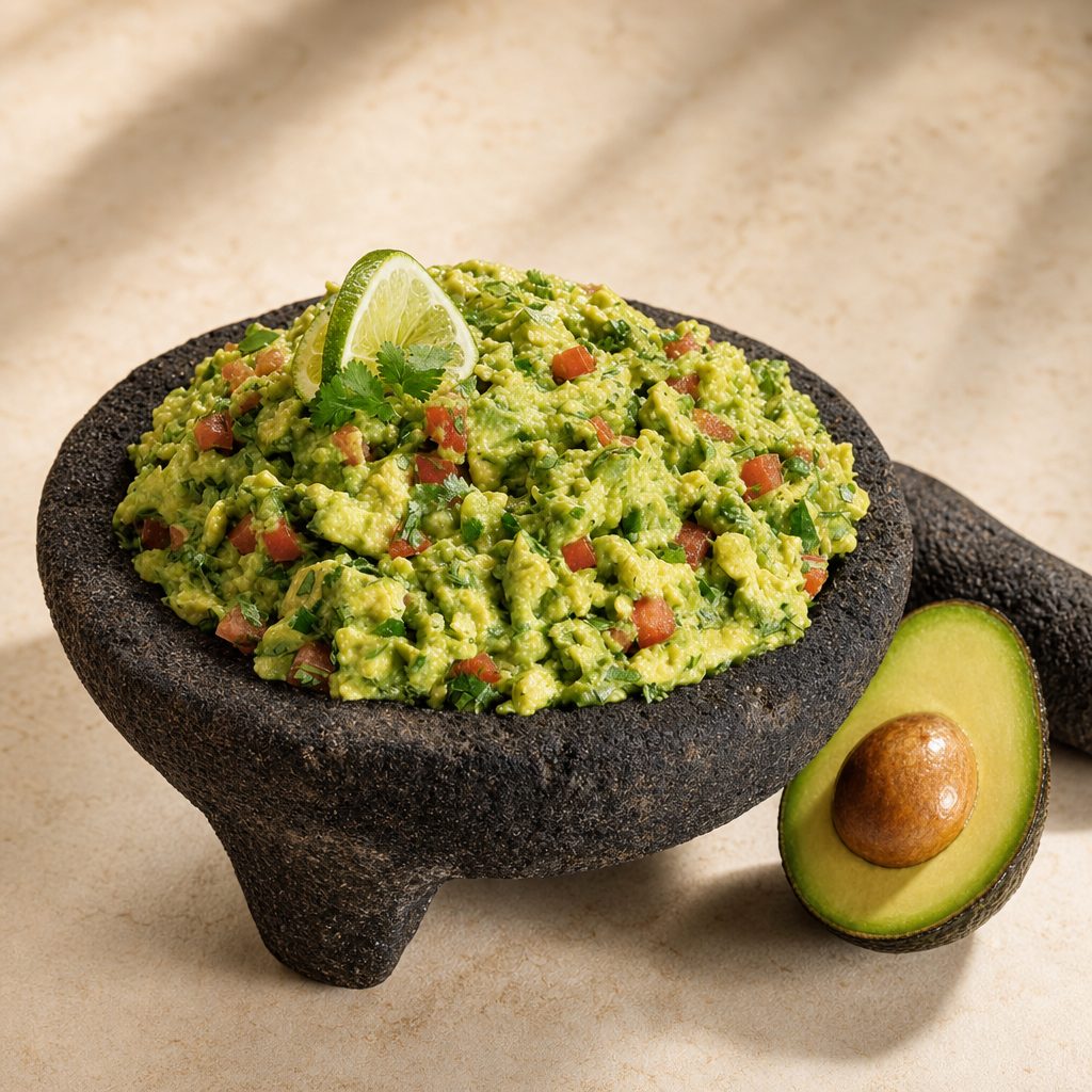 Fresh guacamole.