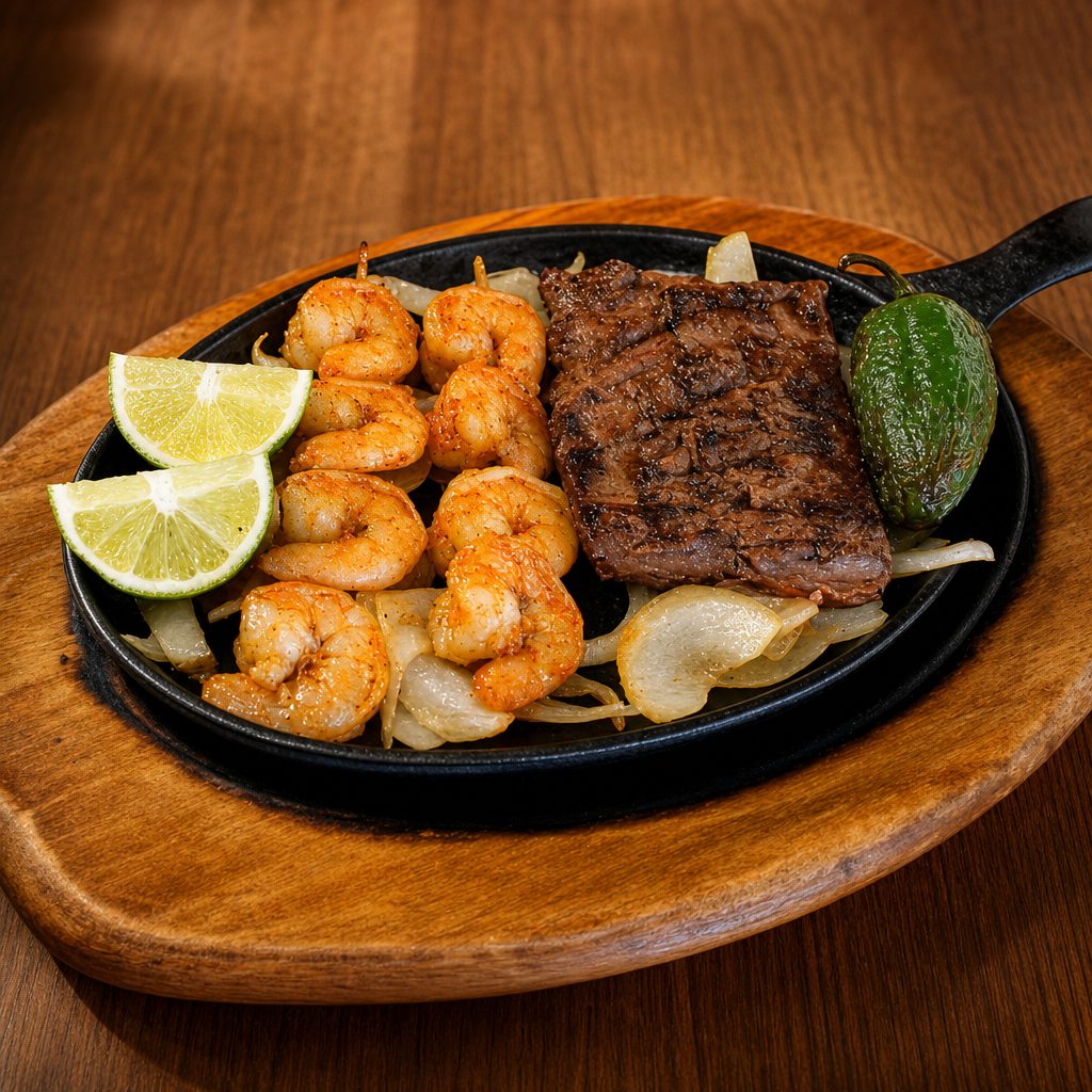 Mar y tierra dinner.