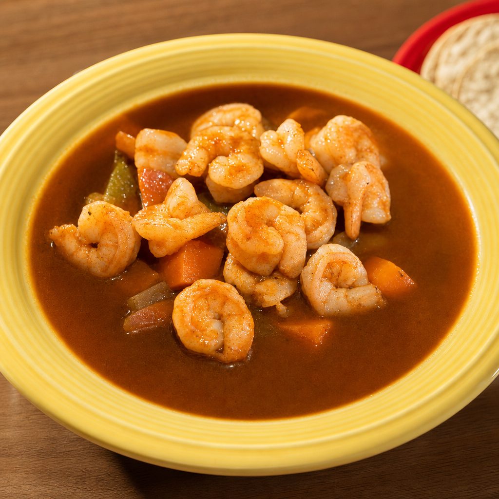 Caldo de camaron.
