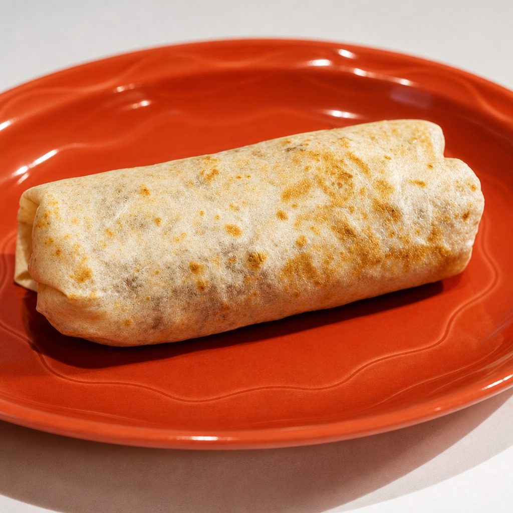 Chicken burrito.