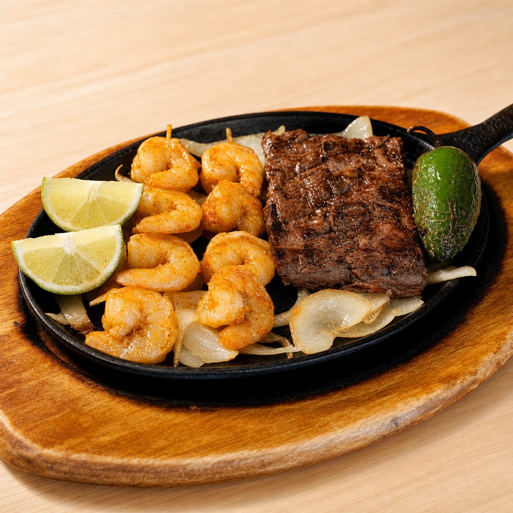 Mar y tierra dinner.