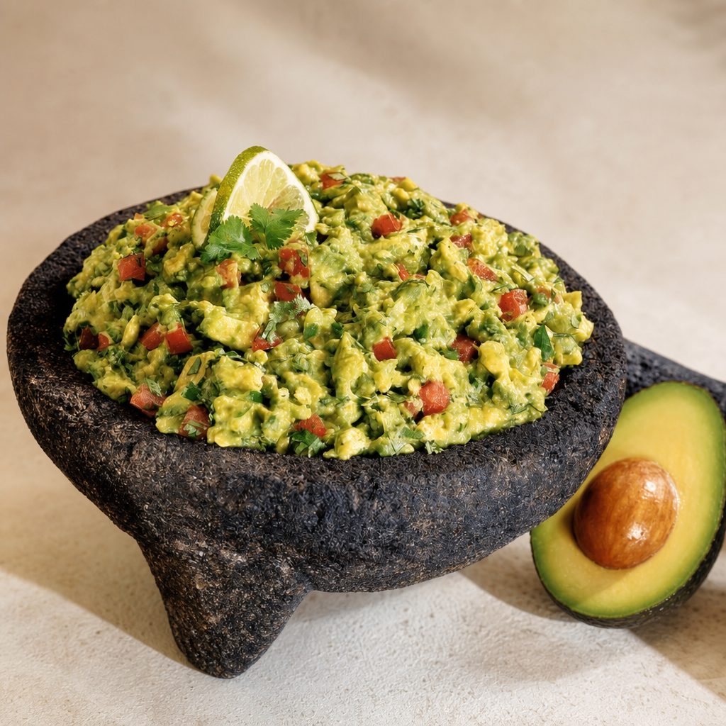 Fresh guacamole.