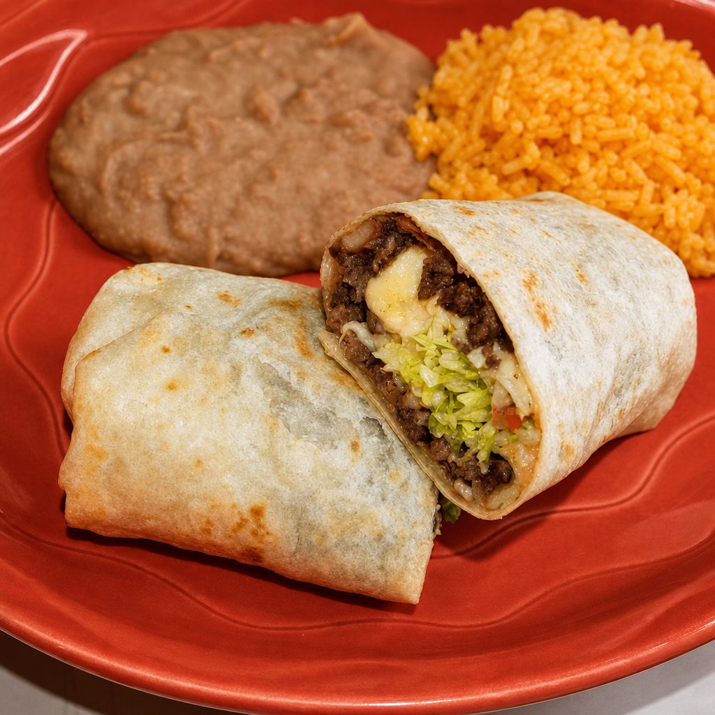 Burrito dinner.